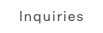 &nbsp;Inquiries
